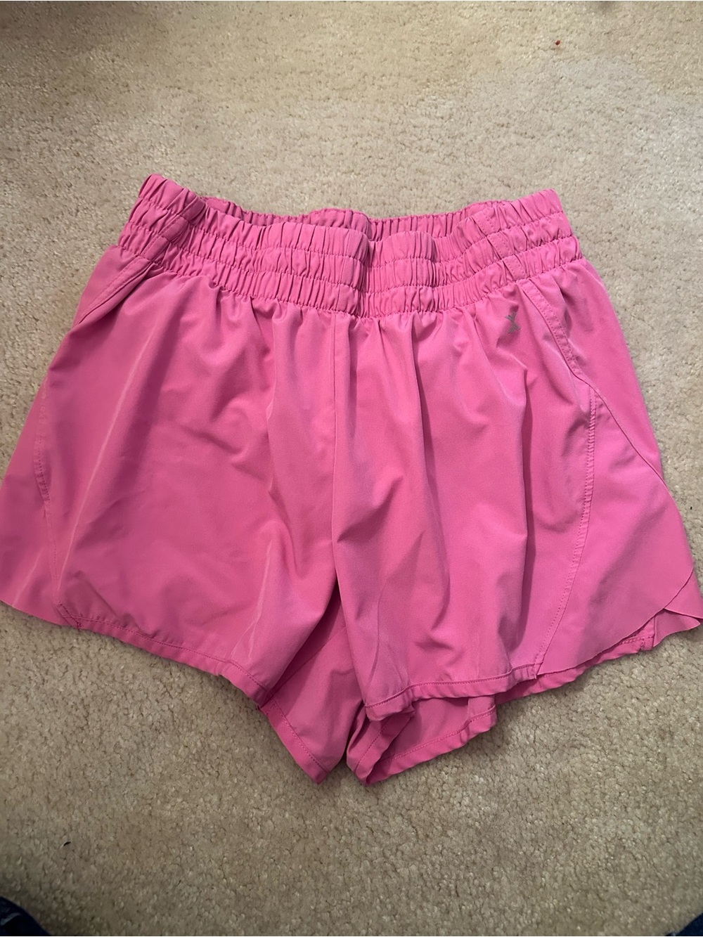 Women's Pink Athletic Shorts- Size M